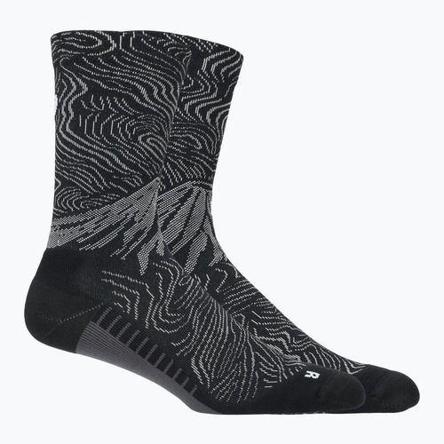 Kojinės ASICS Fujitrail Graphic Crew black/cloud grey