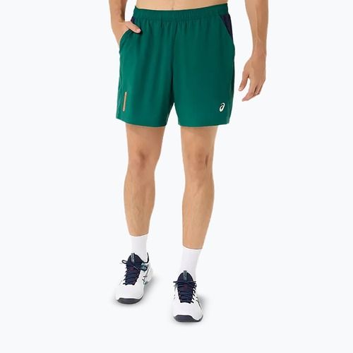 Vyriški teniso šortai ASICS Padel Court 7IN jewel green