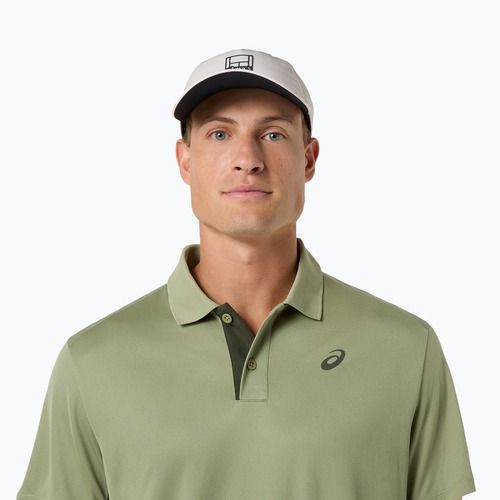 Vyriški polo marškinėliai ASICS Court Polo khaki green