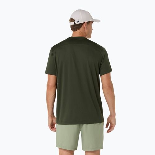 Vyriški teniso marškinėliai ASICS Court Top vintage khaki