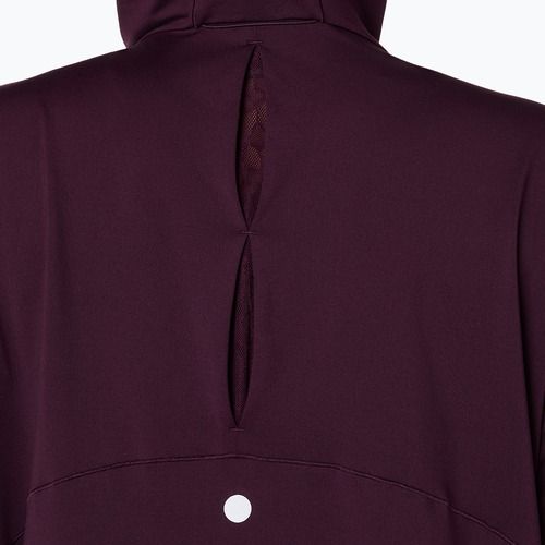Moteriškas bėgimo džemperis ASICS Nagino Run Winter Hoodie dark aubergine