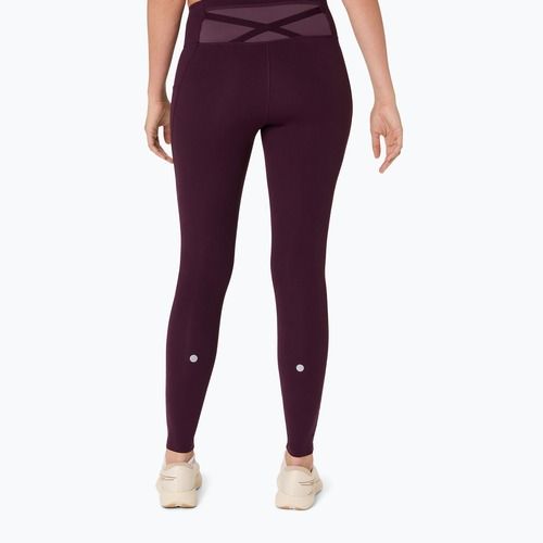 Moteriškos bėgimo tamprės ASICS Nagino Run dark aubergine