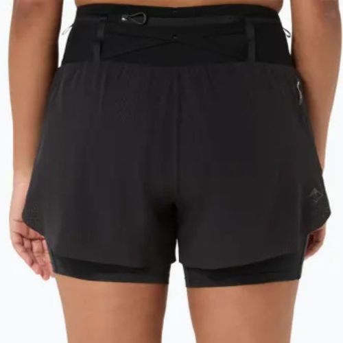 Moteriški bėgimo šortai ASICS Fujitrail Elite performance black