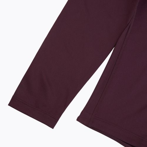 Moteriški bėgimo marškinėliai su ilgomis rankovėmis ASICS Core 1/2 Zip Winter Top dark aubergine