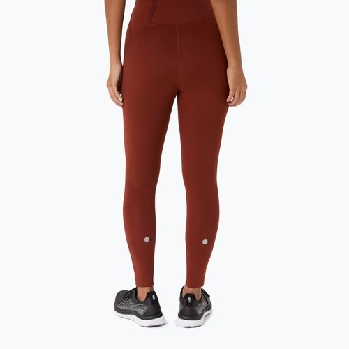 Moteriškos bėgimo tamprės ASICS Road Winter High Waist singed red