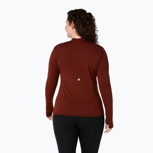Moteriškas termo džemperis ASICS Road Winter Seamless Top singed red
