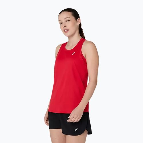 Moteriški bėgimo marškinėliai ASICS Core Ss Top speed red