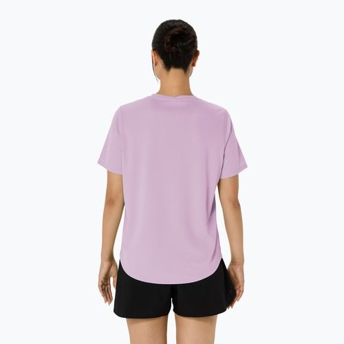 Moteriški bėgimo marškinėliai ASICS Core Ss Top hazy lilac