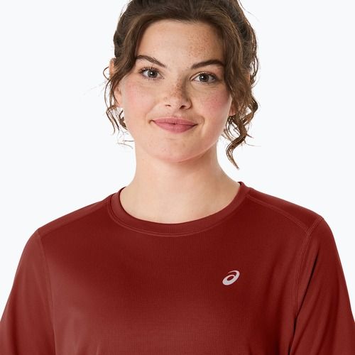 Moteriški bėgimo marškinėliai ASICS Core Ss Top singed red