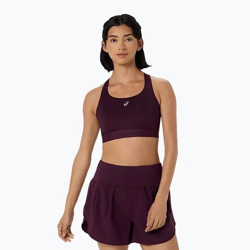 Sportinė liemenėlė ASICS Road Compression dark aubergine