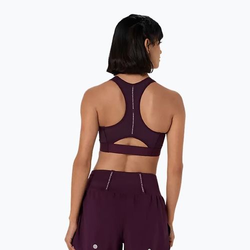 Sportinė liemenėlė ASICS Road Compression dark aubergine