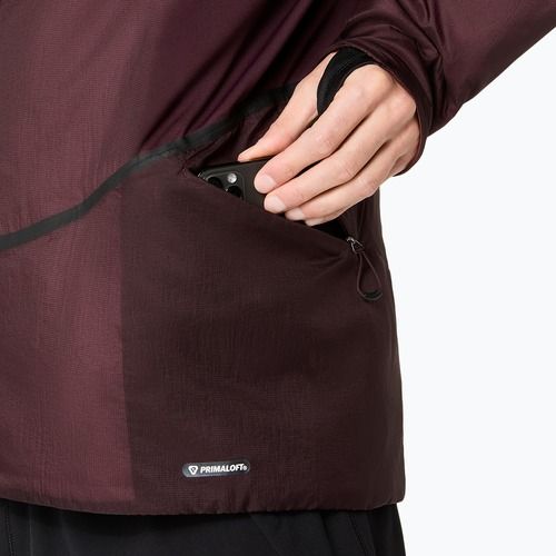 Vyriška bėgimo striukė ASICS Road Winter Jacket dark currant