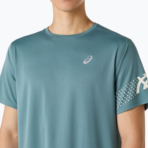 Vyriški bėgimo marškinėliai ASICS Icon foggy teal