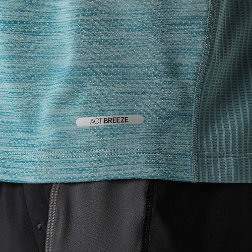 Koszulka do biegania męska ASICS Road foggy teal