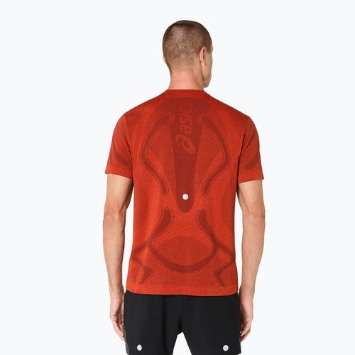 Vyriški bėgimo marškinėliai ASICS Road Seamless Top singed red