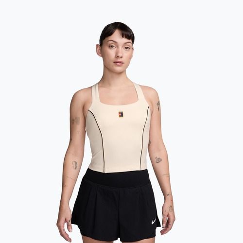 Moteriški marškinėliai Nike Court Collection Dri-Fit chalk