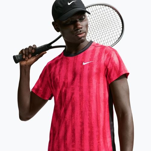 Polo marškinėliai Nike Court Victory Team Red/Black/White