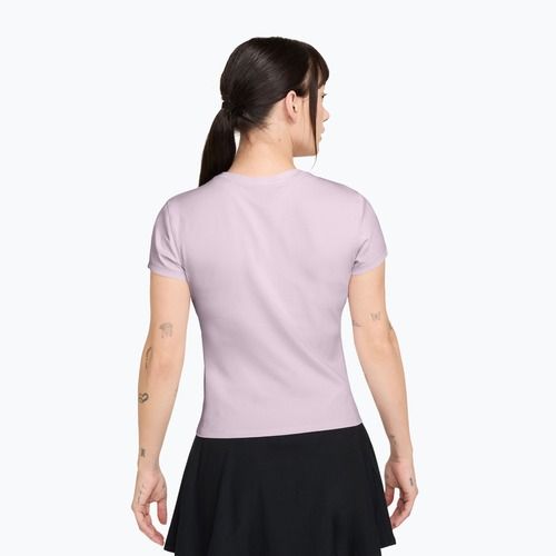Moteriški teniso marškinėliai Nike Court Dri-Fit Advantage bleached lilac/white