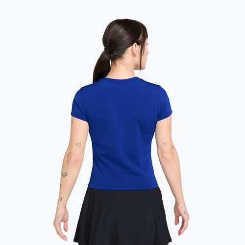 Moteriški teniso marškinėliai Nike Court Dri-Fit Advantage old royal/white