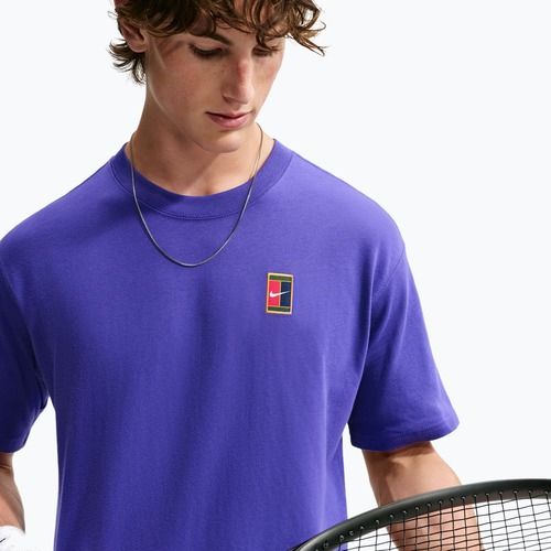 Polo marškinėliai Nike Court Max90 Dark Concord