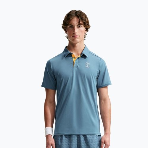 Vyriški teniso polo marškinėliai Nike Court Dri-Fit Advantage smokey blue/white