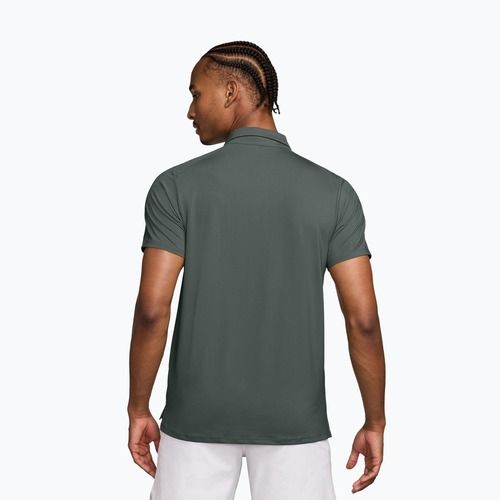 Vyriški teniso polo marškinėliai Nike Court Dri-Fit Advantage camo green/cucumber calm