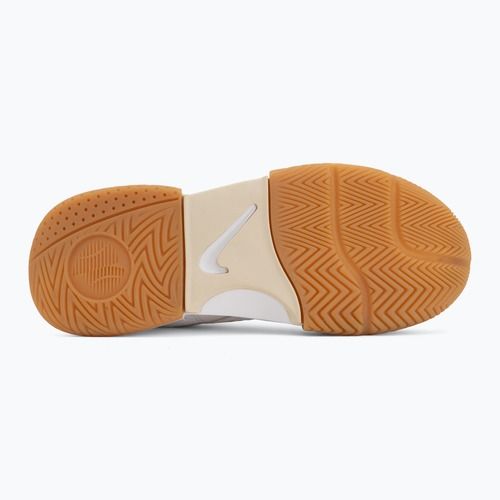 Vyriški teniso batai Nike Court Lite 4 White/Summit White/Linen/Light Orewood Brown