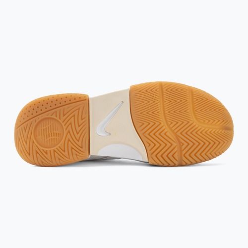 Moteriški teniso bateliai Nike Court Lite 4 White/Summit White/Linen/Light Orewood Brown