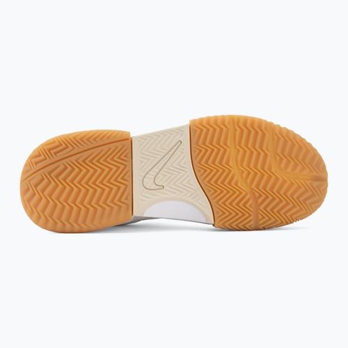 Vyriški teniso batai Nike Court Lite 4 White/Summit White/Linen/Light Orewood Brown