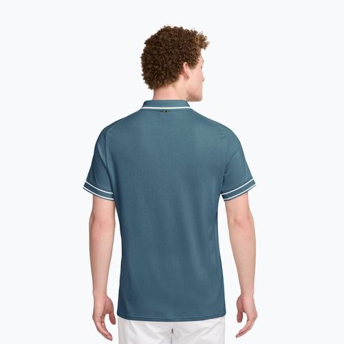 Vyriški teniso marškinėliai Nike Court Heritage smokey blue/smokey blue