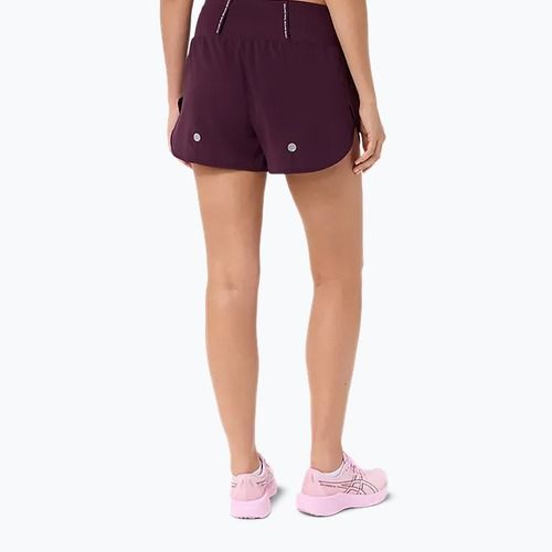 Moteriški bėgimo šortai Asics Road 3.5In Short Dark Aubergine