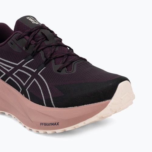 Moteriški bėgimo bateliai Asics Blazeblast tamsiai baklažano/rožinio dulkių spalvos