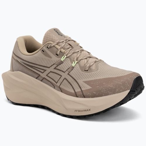 Moteriški bėgimo bateliai Asics Blazeblast simply taupe/illuminate yellow
