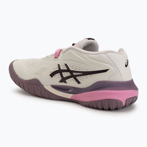 Moteriški teniso bateliai ASICS Gel-Resolution X soft oat/dark aubergine