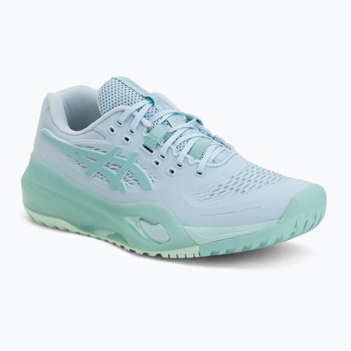 Moteriški teniso bateliai ASICS Gel-Resolution X light blue/oasis green