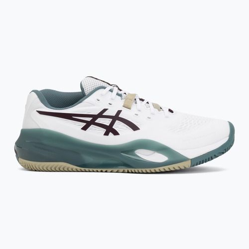 Vyriški teniso batai ASICS Gel-Resolution X Clay white/dark aubergine