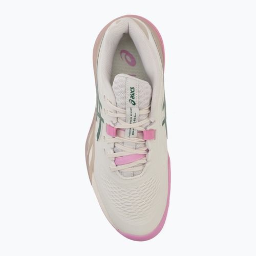 Moteriški padelio batai Asics Gel-Resolution X Padel Soft Oat/Jewel Green