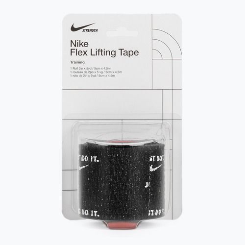 Kohezinis elastinis tvarstis Nike Strenght Flex Lifting Tape black/white