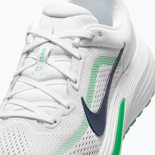 Vyriški bėgimo batai Nike Quest 7 white/green spark/midnight navy