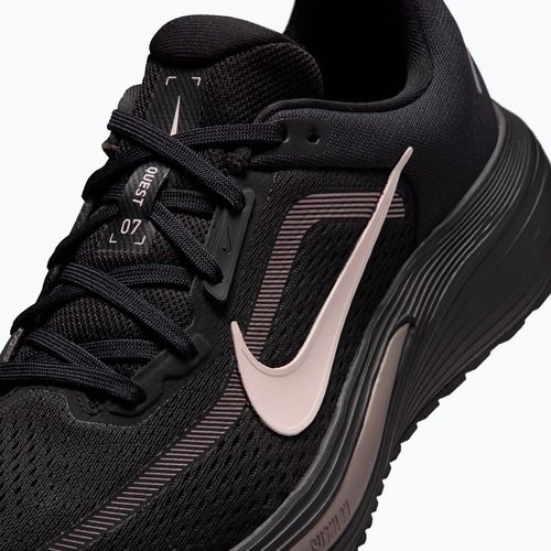 Moteriški bėgimo batai Nike Quest 7 black/taupe haze/silt red