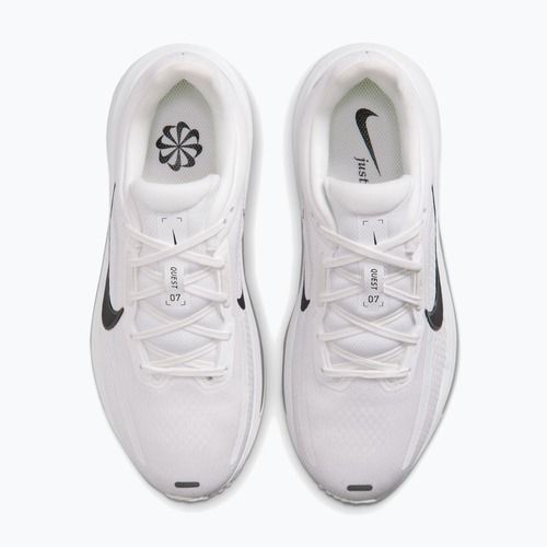 Moteriški bėgimo batai Nike Quest 7 summit white/white/metallic silver/black