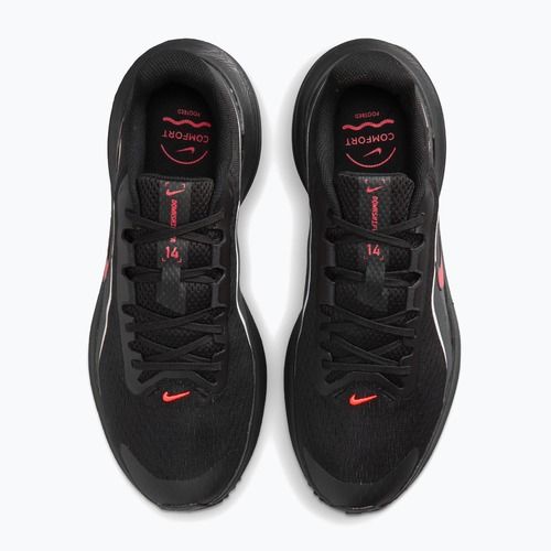 Vyriški bėgimo batai Nike Downshifter 14 black/anthracite/white/red orbit