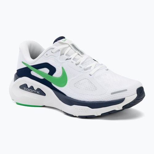 Vyriški bėgimo batai Nike Structure Plus white/midnight navy/green spark