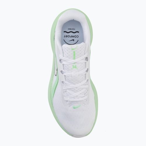 Moteriški bėgimo batai Nike Downshifter 14 white/cucumber calm/illusion green/white