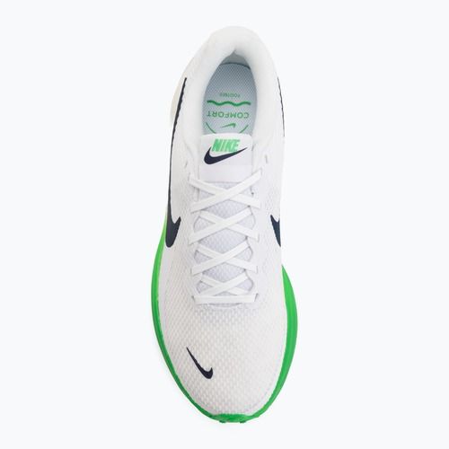 Vyriški bėgimo batai Nike Revolution 8 white/green spark/midnight navy
