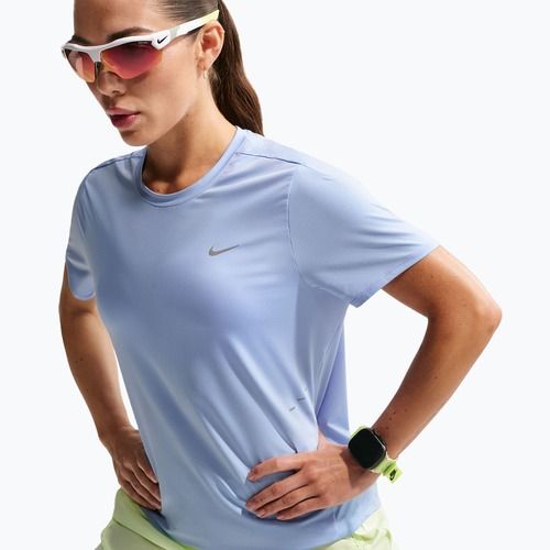 Moteriški bėgimo marškinėliai Nike Swift Dri-Fit aluminum