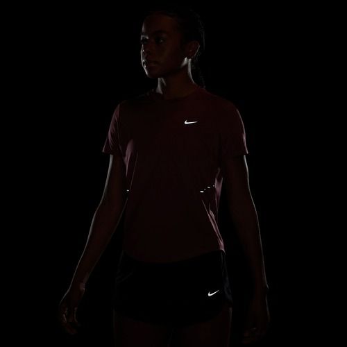 Moteriški bėgimo marškinėliai Nike Swift Dri-Fit pink smoke