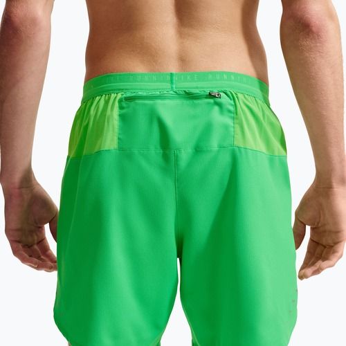 Vyriški bėgimo šortai Nike Stride Dri-Fit Brief-Lined 7" green spark