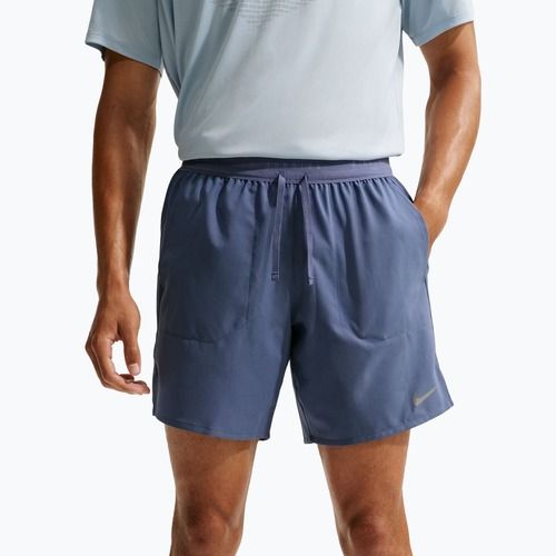 Vyriški bėgimo šortai Nike Stride Dri-Fit Brief-Lined 7" diffused blue