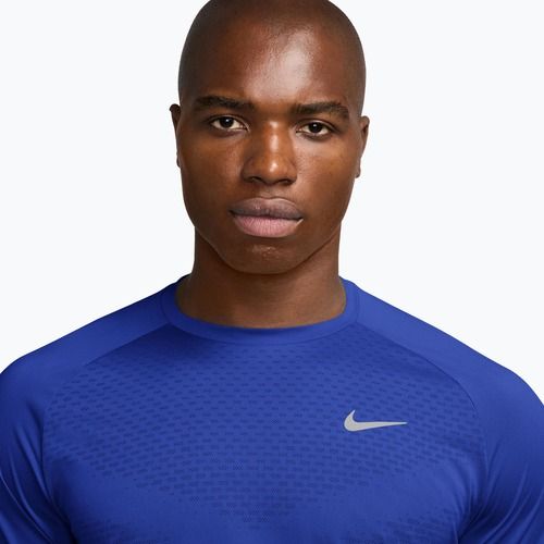 Vyriški bėgimo marškinėliai Nike Stride hyper royal